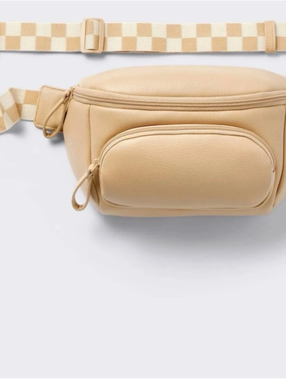 Cloud Island Beige Diaper Sling/ Crossbody